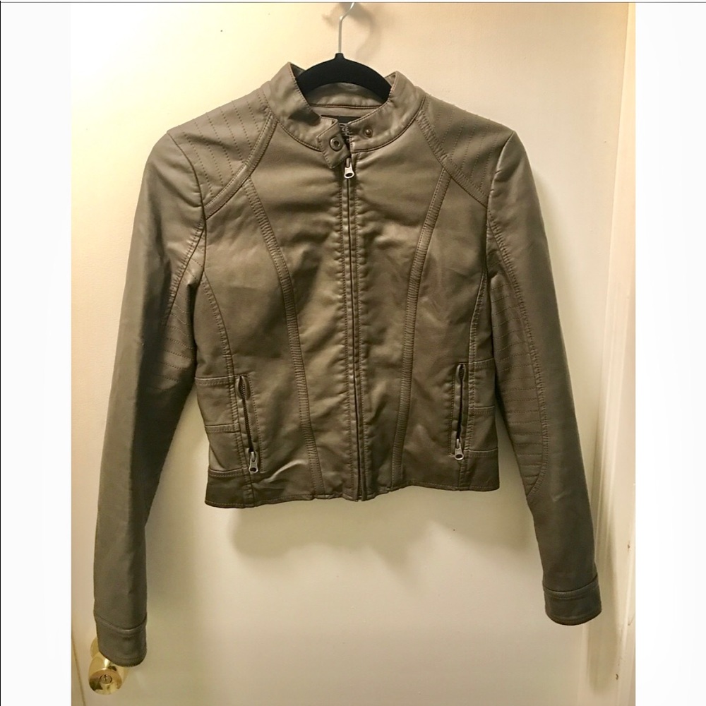 Leather jacket